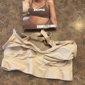 Skims Women's Seamless Scoop Bralette — Nude Size 2X/3X